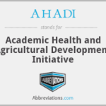 Academic, health and agricultural development initiative