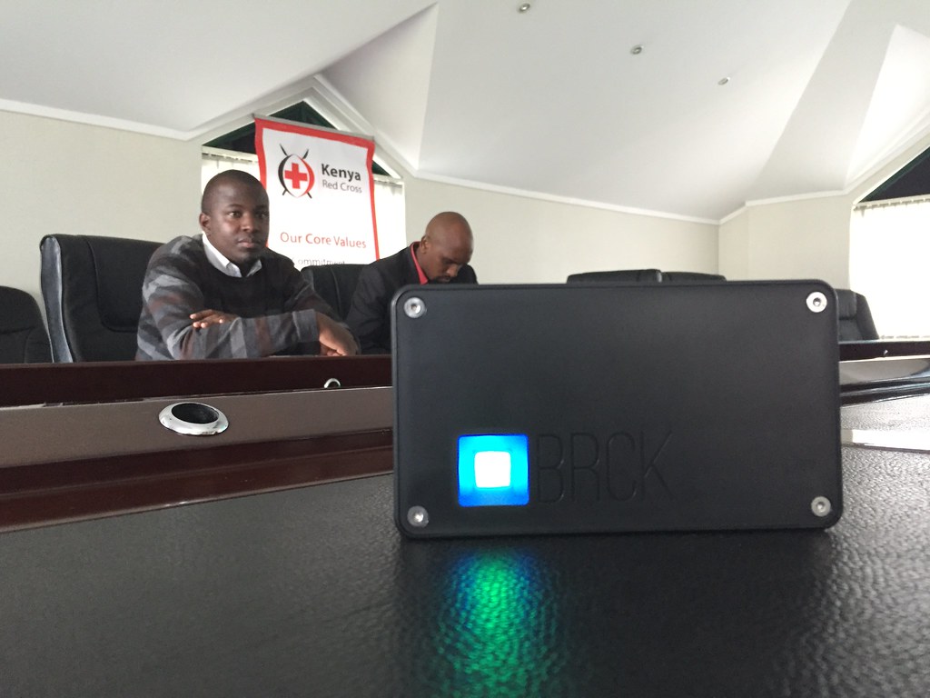 Kenya Red Cross Society office setting representing the country's psychosocial support programme