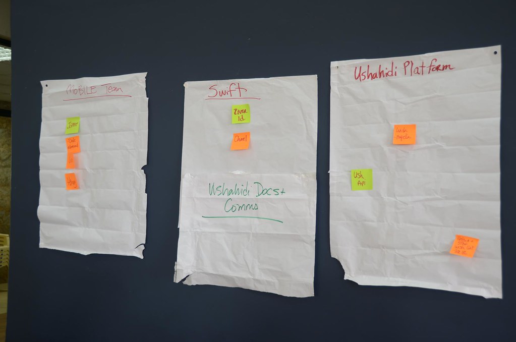 Young Kenyans collaborate at a Nairobi tech hackathon, part of Kenya's youth employment push