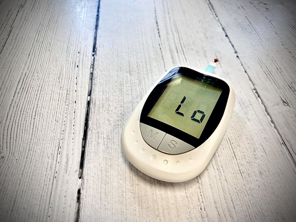 Glucose monitor used for blood sugar checks, illustrating World Diabetes Day 2026 Kenya screening drives